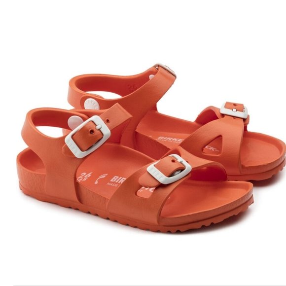 Birkenstock Other - Birkenstock Rio EVA scuba sandals orange sz 12